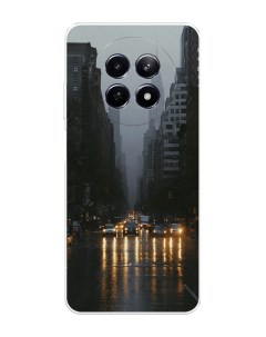 Чехол на Realme 12 5G Дождливый Нью Йорк Homey