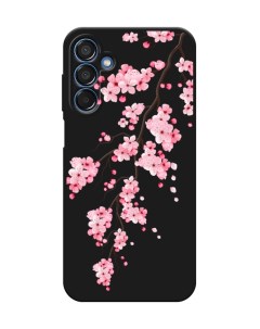 Чехол на Samsung Galaxy M15 5G Розовая сакура Awog