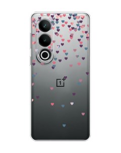 Чехол на OnePlus Nord CE4 Посыпка сердечки Case place