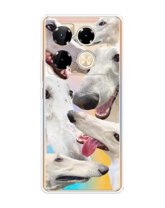 Чехол на Infinix Note 40 Pro Собака с длинным носом Homey