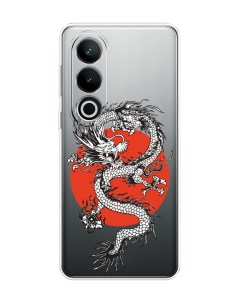Чехол на OnePlus Nord CE4 Восходящий дракон Homey
