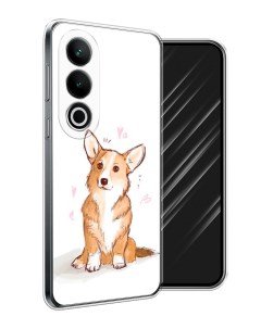 Чехол на OnePlus Nord CE4 Корги любовь Awog
