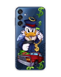 Чехол на Samsung Galaxy M15 5G Scrooge McDuck with a Gold Chain Case place