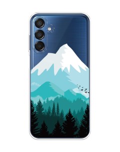 Чехол на Samsung Galaxy M15 5G Синяя снежная гора Case place