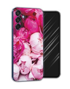 Чехол на Samsung Galaxy M15 5G Пионы розово белые Awog