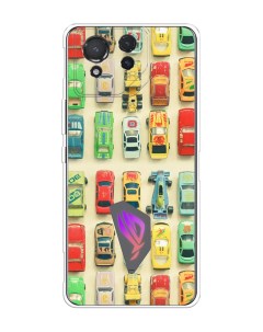 Чехол на Asus ROG Phone 8 Машинки Homey