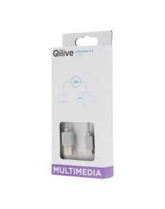 Кабель USB A B Mini 3 м Qilive