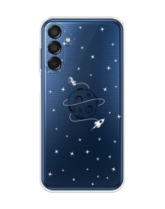 Чехол на Samsung Galaxy M15 5G Полет вокруг луны Case place