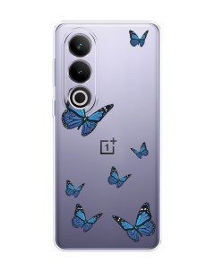 Чехол на OnePlus Ace 3V Blue butterflies Homey