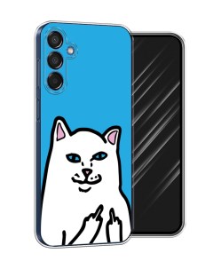 Чехол на Samsung Galaxy M15 5G Кот жесть Awog