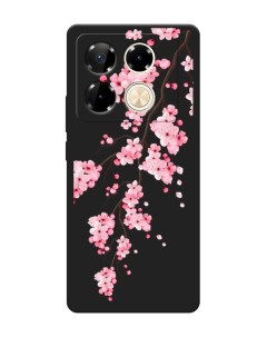 Чехол на Infinix Note 40 Pro Розовая сакура Awog