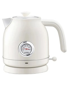 Электрический чайник Чайник Retro Electric Kettle белый Qcooker