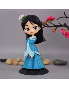 Фигурка коллекционная Q POSKET Мулан Принцесса Дисней в синем платье 14 см Bandai