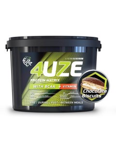 Протеин Fuze мультикомпонентный 47 BCAA Шоколадное печенье 3 кг 4uze