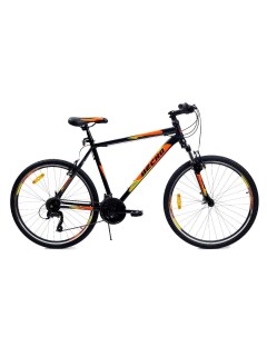 Велосипед 2610 V F010 2021 20 серебристый оранжевый Десна