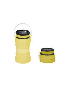 Фонарь бутылка складной на солнечной батарее желтый Фарлайт