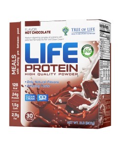 Протеин сывороточный и изолят Life Protein шоколад 30 порций Tree of life