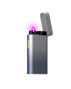 Плазменная зажигалка JiBee Plasma Arc Lighter Gradient Grey L400 Beebest