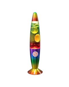Декоративный светильник Лава лампа цвет радуга Старт