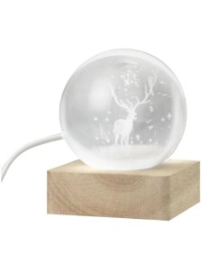 Светильник ночник Шар LED белый в ассортименте дизайн по наличию Flarx