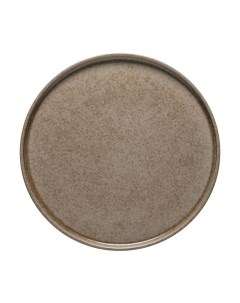 Тарелка Redonda 29 см керамическая коричневая Costa nova