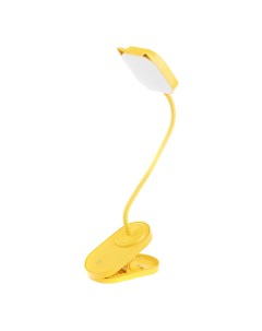Светильник прищепка Котик 5 Вт LED с аккумулятором желтый Neodeco
