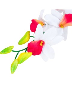 Искусственный цветок Орхидея Дендробиум 70 см Nobrand