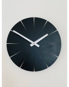 Часы настенные интерьерные металлические диаметр 30 см Лофт Id interio