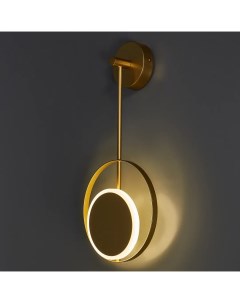 Настенный светильник светодиодный 10206 SG цвет золотой Escada