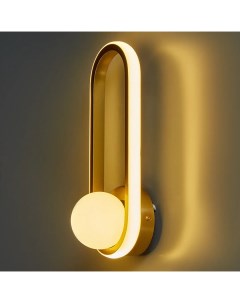 Настенный светильник светодиодный 10207 S цвет золотой Escada