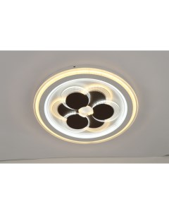 Светильник потолочный светодиодный MS1086 белый коричневый диммируемый с ПДУ Linvel