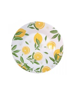 Тарелка обеденная Лимоны 23 см Мфк-профит