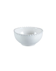 Чаша Pearl 16 см 800 мл керамическая белая Costa nova