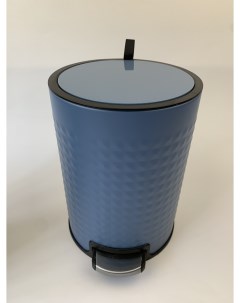 Урна для мусора с крышкой Smart 5 литров синий Zdk