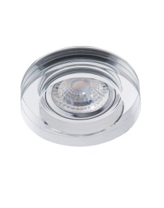 Светильник точечный Морта G5 3 1х50 Вт круг прозрачный Kanlux