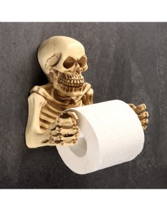 Держатель для туалетной бумаги Скелет Хорошие сувениры