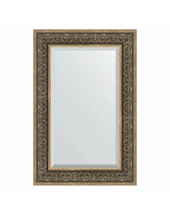 Зеркало Exclusive BY 3423 59x89 см вензель серебряный Evoform