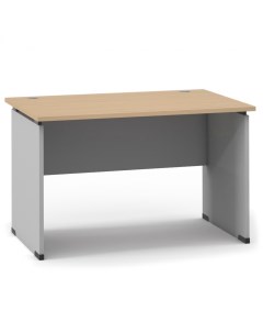 Письменный стол Unica 120x80x73 5 серый светлое дерево Шатура
