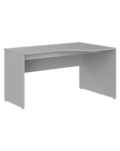 Компьютерный стол угловой SET140 1 R 140x90x76 см серый правый Skyland