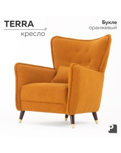 Кресло PEREVALOV Terra Букле Оранжевый Мебельное бюро perevalov