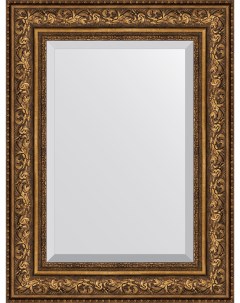 Зеркало Exclusive BY 3401 60x80 см виньетка состаренная бронза Evoform