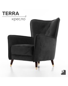Кресло PEREVALOV Terra Велюр Серый Мебельное бюро perevalov