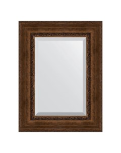Зеркало Exclusive BY 3403 62x82 см состаренная бронза с орнаментом Evoform