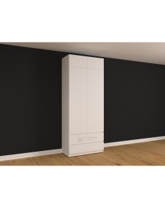 Шкаф для одежды 100x50x250 белый Мебель гост