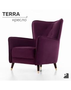 Кресло PEREVALOV Terra Велюр Фиолетовый Мебельное бюро perevalov