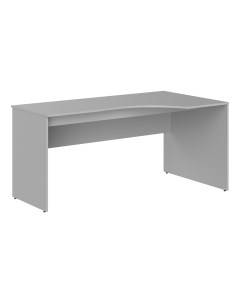Компьютерный угловой стол SET160 1 R серый 160x90x76 см серый правый Skyland