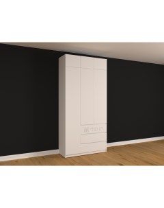 Шкаф для одежды 120x50x250 белый Мебель гост