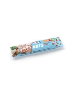 Батончик Nuts протеиновый без сахара миндаль кокос 40 г Proteinrex