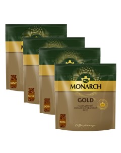 Кофе растворимый Gold 500 г х 4 шт Monarch