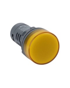 Лампа светосигнальная SB7 d22мм 230В AC желт моноблочная SE SB7EV08MP Systeme electric